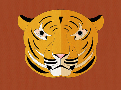 Year of The Tiger 2022 - Lunar New Year affinity designer animal animal illustration beast character design character illustration flat style graphic design graphic 2022 illustration illustration 2022 lunar new year tiger vector design vector illustration vector style year tiger