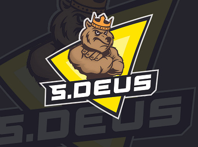 5 Deus Team design logo