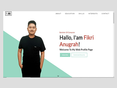 Web Profile landing page