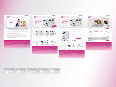 Webshop / E-Commerce branding design icon illustration illustrator ui ux vector web website