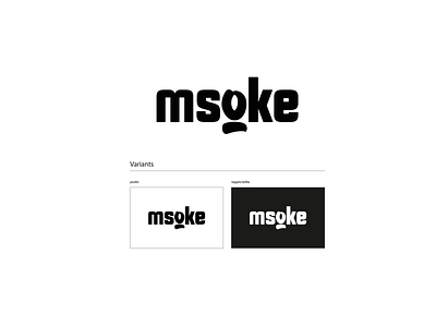 msoke music Logo branding design logo vector