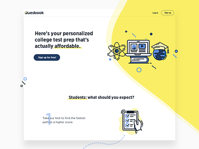 Quesbook Homepage