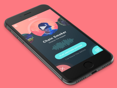 Tinder for Music Concept