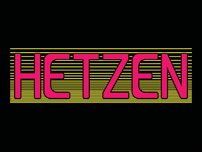 Hetzen 80’s Logo V.I