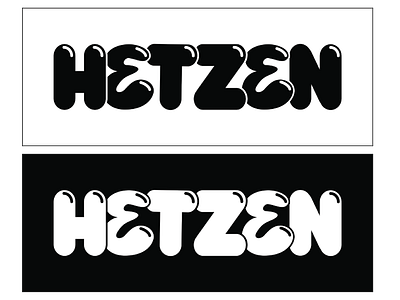 Hetzen Graffiti logo (V.I) branding illustration logo typography