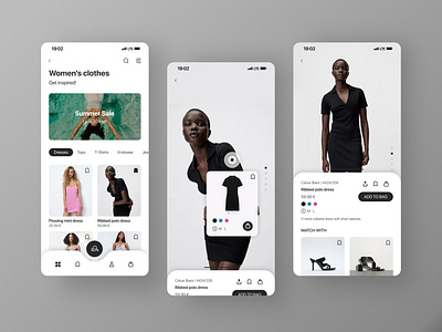 Shop Mobile App appshop clothes mobile mobileapp shop ux