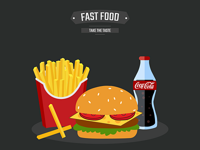 Fast Food Vector Art