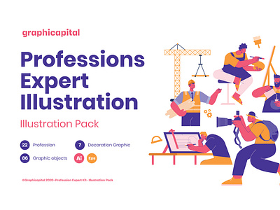 Profressions Expert Illustration Pack