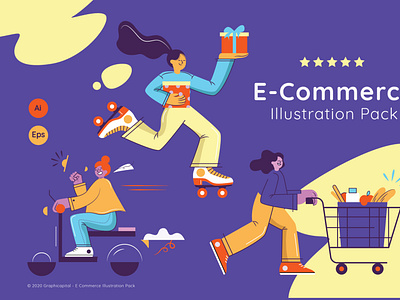 E-Commerce Illustration Pack