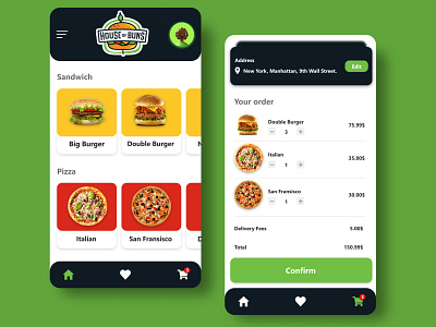 Food delivery app