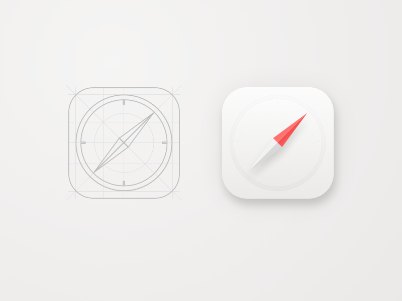 Daily Ui 005 Safari App Icon By Sonia Karioka For Epam Design Lviv On Dribbble