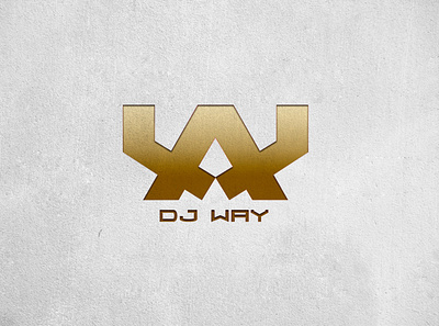 Dj Way afro art artist branding design hip hop logo music rap vector