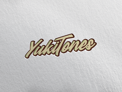 Yukitones food gastronomy logo logotype