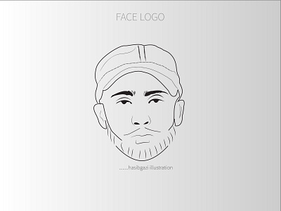 Face logo For Company artwork design designs digitalart graphicdesign hasib illustrations illustraion logo logo design