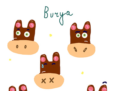 Burya characterdesign characters illustration