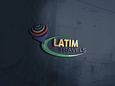 Latim travels logo latim travels latim travels logo logodesign minimalist logo modern logo unique logo