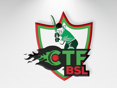 Logo for a local cricket team