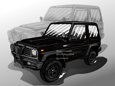 Vector car ilustration vector art