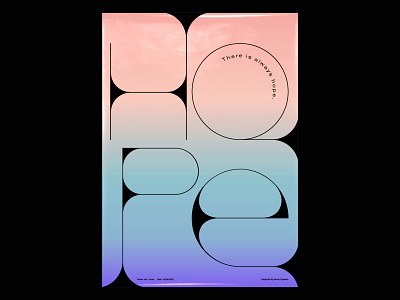 Hope | Typographic Poster
