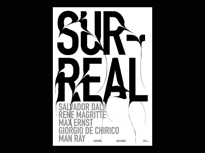 Surreal | Typographic Poster