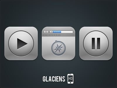 Glaciens - iTunes and Safari
