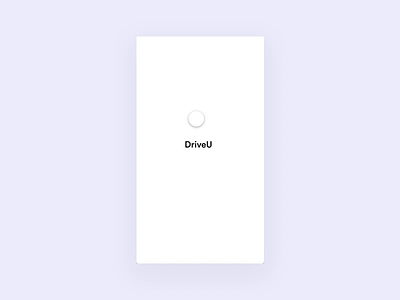 Quick prototype DriveU app concept app booking design driver product product design ui ux