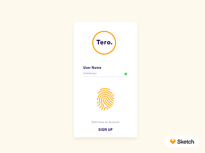 Sign In Layout (Free Download) app design download free free app interface ios ui