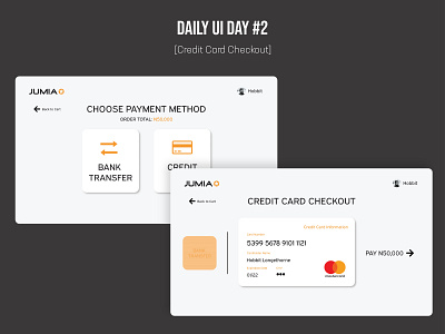 Daily UI Day 2 - Credit Card Checkout abodexd adobe branding creditcard dailyui payment ui uidaily uidesign web xd xddailychallenge