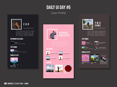 Daily UI Day 6 - User Profile