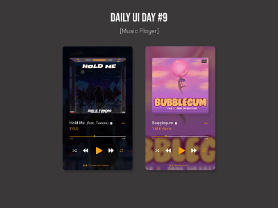 DailyUI Day 9 - Music Player abodexd adobe app dailyui design music musicplayer ui uidaily uidesign xd xddailychallenge