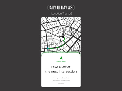 DailyUI Day 20 - Location Tracker abodexd adobe app dailyui design location tracker tracking app ui uidaily uidesign xd xddailychallenge
