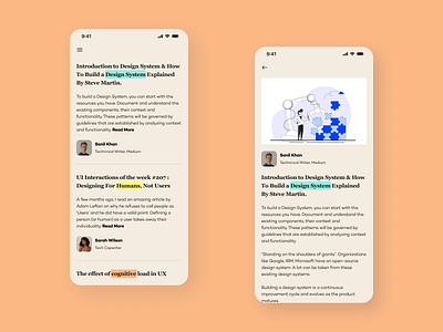 News App Concept