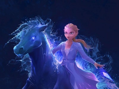 FANART ELSA FROZEN 2