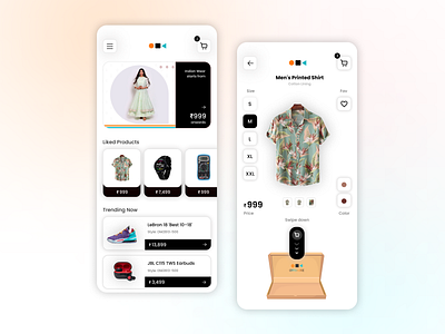 Shopping App app cart design shopping ui