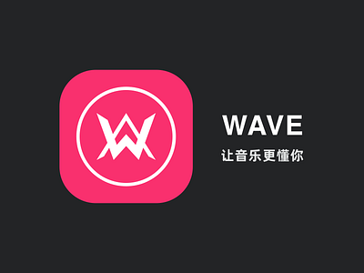 WAVE icon branding design icon ui 原创