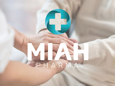 MIAH PHARMA branding logo pharma pharma branding pharma logo