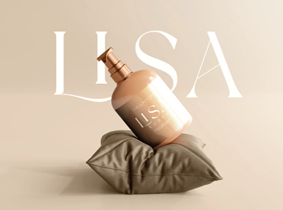 LISA BRANDING beauty branding cosmetic logo logotypo