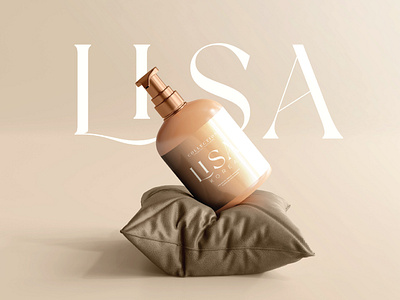 LISA BRANDING beauty branding cosmetic logo logotypo