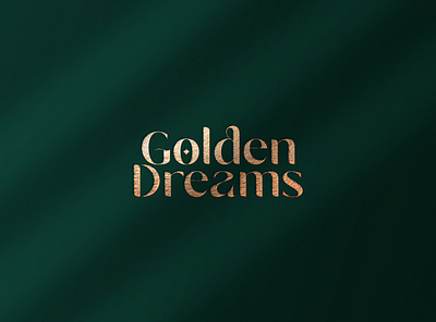 Golden Dreams - Logo by Brandall Agency branding dreams logo golden logo graphic design logo moon logo