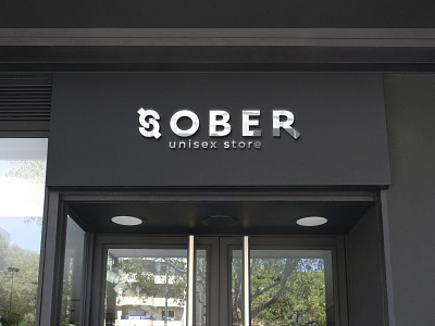 Sober - unisex store | Logo branding fashion logo store typo unisex