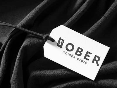 SOBER - unisex store | Logo branding fashion logo store typo unisex