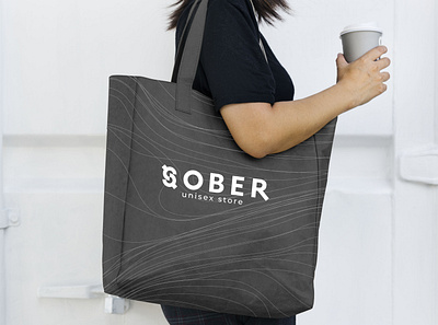SOBER - unisex store | Logo branding fashion logo typo