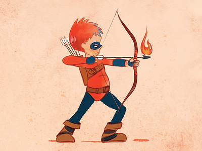 Pyrrol Red character character design color illustration kids