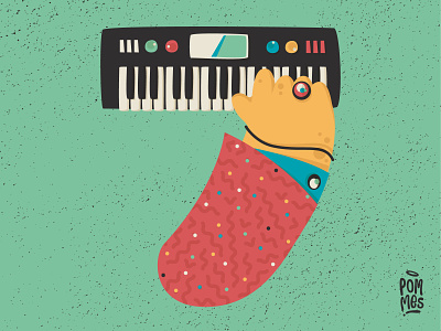 The piano man 36daysoftype 36daysoftype07 bar billyjoel design entertainer germany graphic iampommes illustration keyboard music piano pianoman playlist pommes singing typography vector
