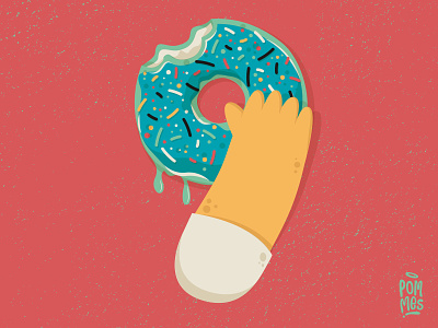 mmmmhhhhh...donuts 36daysoftype 36daysoftype07 design donut fanart germany graphic homersimpson iampommes illustration music playlist pommes simpsons sweet thesimpsons thesimpsonstheme typography vector