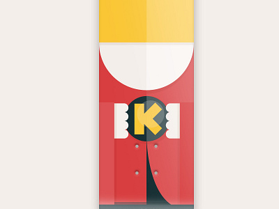 36 days of type - King 36 days of type font graphic illustration k kilogram king skateboard skateboarddesign skateboarding typography vector