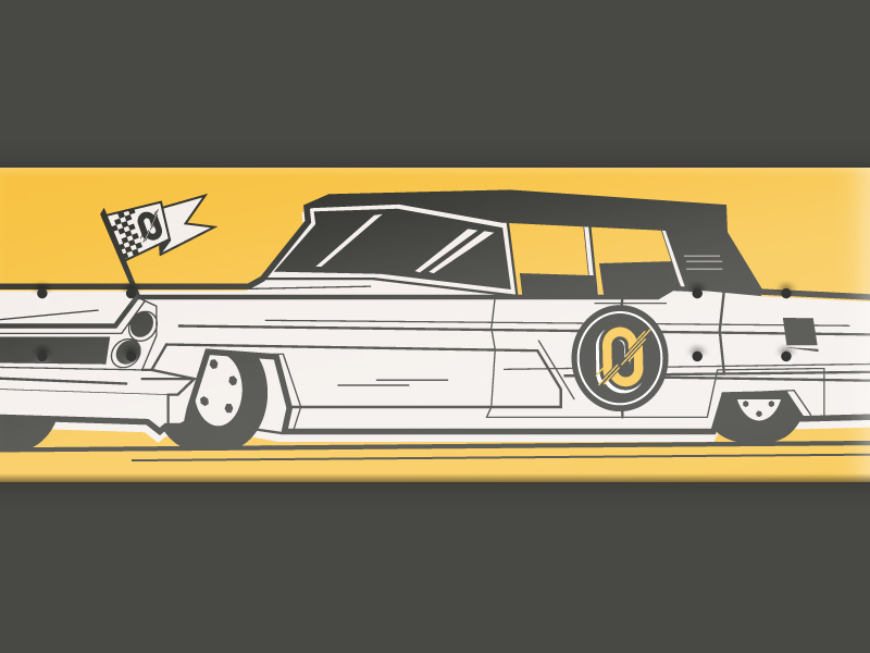 36 days of type - 0 typography oldtimer car skateboarddesign skateboarding font illustration graphic skateboard 0 36 days of type vector