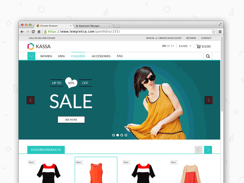 E-Commerce Website e commerce layout web website