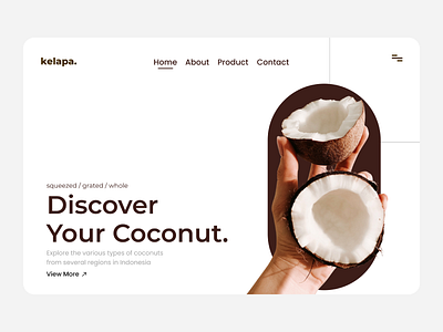 kelapa - Landing Page