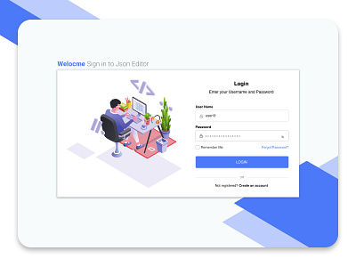 Login app design illustration sketch app ui ux vector web website